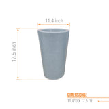 TALL ROUND PLANTER 11" X 17"