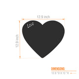 SHAPE METAL PLATE "LOVE"