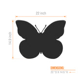 SHAPE METAL PLATE "BUTTERFLY"