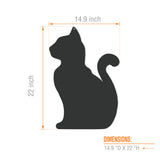 SHAPE METAL PLATE "CAT"