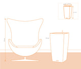 CUBICO COTTAGE 16" Planter