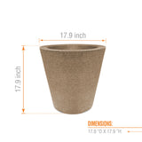 ROUND PLANTER 18" X 18"