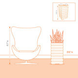 TALL SQUARE PLANTER 14" X 23"