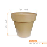ROUND TREE PLANTER 25" X 25"