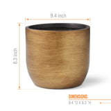 CONIC ROUND RETRO 9"