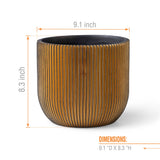 CONIC ROUND GROOVE 9"