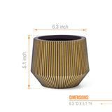 CYLINDER GEO GROOVE 6"