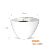 CAPI Orchid Planter - WHITE