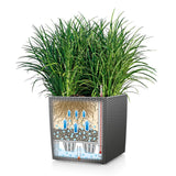 CUBE COTTAGE 16" Planter